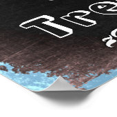 Weddenschap voor Snoep Buffet, krijtbordstijl Poster (Hoek)