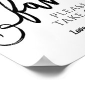 Weddenschap voor voetgangers: "Neem er een..." | Z Poster (Hoek)