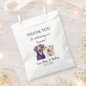 Weddenschap voor voetzakken - Gepersonaliseerd zak Bedankzakje (Geknipt)