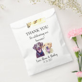 Weddenschap voor voetzakken - Gepersonaliseerd zak Bedankzakje (Gezegeld)