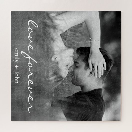 Weddenschap Voornaam Datum Foto Legpuzzel (Horizontaal)