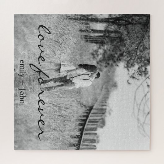 Weddenschap Voornaam Datum Foto Legpuzzel (Horizontaal)