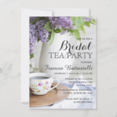 Weddenschap Vrijgezellenfeest vanmiddag Tea Lila b Kaart (Voorkant)