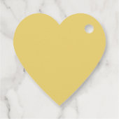 Weddenschap Waterverf Land Gold Sunflower Leaf Bedankjes Labels (Achterkant)