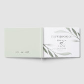 Weddenschap | Waterverf Olijfolie Gastenboek (Volledig)