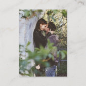 Weddenschap Website | Foto van de Elegant Chic RSV Informatiekaartje (Achterkant)