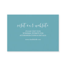 Weddenschap Website Invoegen Kaart Turquoise Blue 