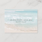 Weddenschap Website | Modern monogram Geometrisch Visitekaartje (Achterkant)