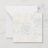 Weddenschap Website Naam Datum QR-codenummer toevo Notitiekaartje (Achterkant)