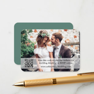 Weddenschap Website QR Bekleding Foto Eucalyptus G Informatiekaartje