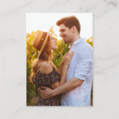 Weddenschap Website QR Code Foto Eucalyptus RSVP Informatiekaartje (Achterkant)