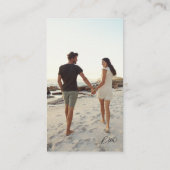 Weddenschap Website QR Code Foto Informatiekaartje (Achterkant)