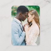 Weddenschap Website QR Code Foto RSVP Card Informatiekaartje (Achterkant)