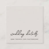 Weddenschap Website | QR-code Natuurkundige minima Informatiekaartje (Voorkant)