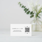 Weddenschap Website QR-code - Registergegevens RSV Informatiekaartje (Staand voorkant)