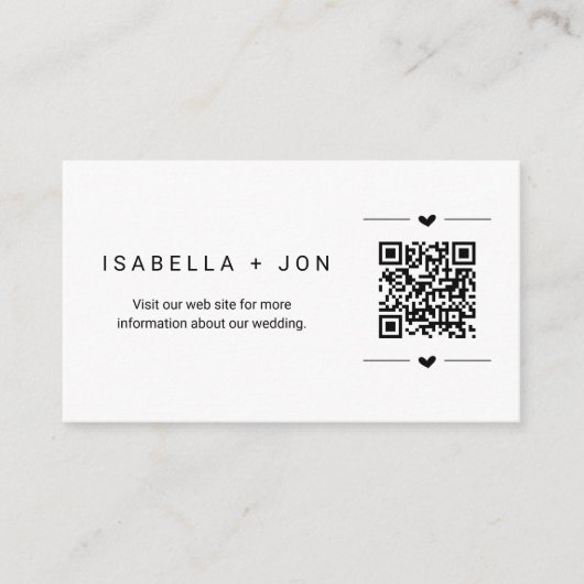 Weddenschap Website QR-code - Registergegevens RSV Informatiekaartje (Voorkant)
