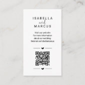 Weddenschap Website QR-code - Registergegevens RSV Informatiekaartje (Voorkant)