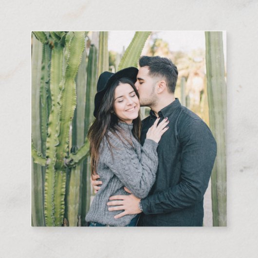 Weddenschap Website | QR Code Scan Foto Informatiekaartje (Achterkant)