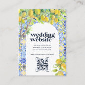 Weddenschap Website | QR Code Scan Foto Informatiekaartje (Voorkant)