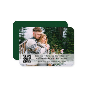 Weddenschap Website QR Overlay Foto Groen Informatiekaartje