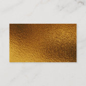 Weddenschap Website Royal White Golden Shiny Informatiekaartje (Achterkant)