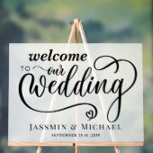 Weddenschap Welkom Acryl Bord (Neutraal)