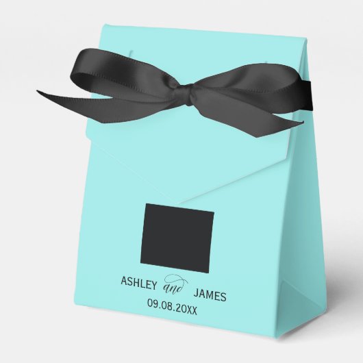 Weddenschap Welkom bij Wyoming Favor Box w/ State Bedankdoosjes (Voorkant Zijde)