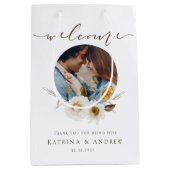 Weddenschap Welkom Dank je cadeau Medium Cadeauzakje (Voorkant)