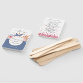 Weddenschap Welkom Handwaaier (Niet-gemonteerd)