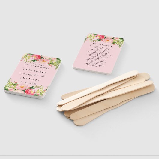 Weddenschap Welkom Handwaaier (Niet-gemonteerd)