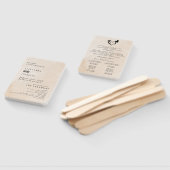 Weddenschap Welkom Handwaaier (Niet-gemonteerd)