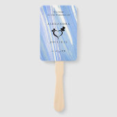 Weddenschap Welkom Handwaaier (Voorkant)