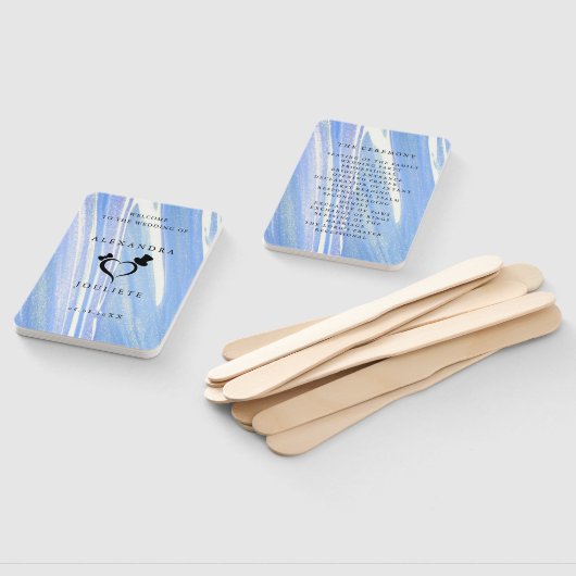 Weddenschap Welkom Handwaaier (Niet-gemonteerd)