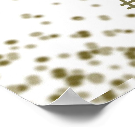 Weddenschap Welkom Poster (Hoek)