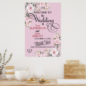 Weddenschap Welkom Poster (Keuken)