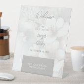 Weddenschap Welkom Reclamebord Met Voetstuk (Insitu)