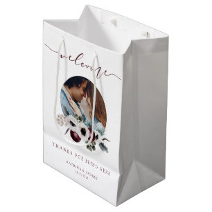 Weddenschap Welkomstfoto Gift Bag Medium Cadeauzakje