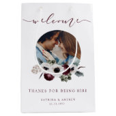 Weddenschap Welkomstfoto Gift Bag Medium Cadeauzakje (Voorkant)