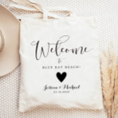 Weddenschap Welkomsthotelcadeau Tote Bag