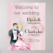Weddenschap Welkomstweddenschap Poster (Voorkant)