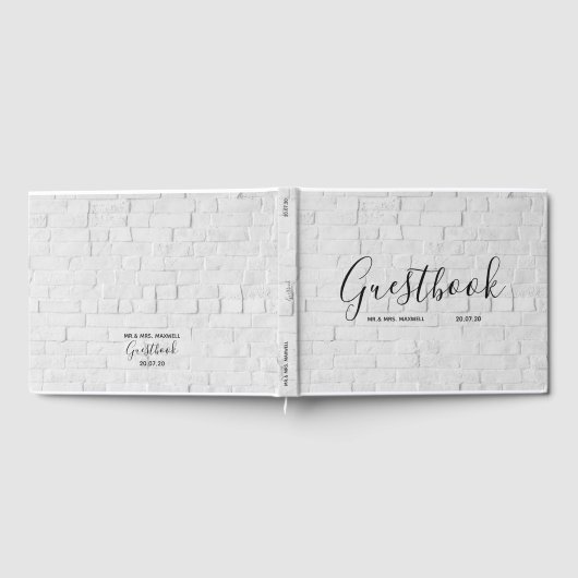 Weddenschap | White Brick Gastenboek (Volledig)