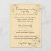 Weddenschap wil liefdesadvies en levensreddende ka advieskaart (Voorkant)