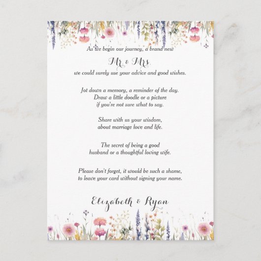 Weddenschap wil liefdesadvies en levensreddende ka advieskaart (Voorkant)