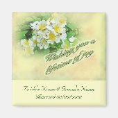 Weddenschap wil multiflora-Rozen Magneet (Voorkant)