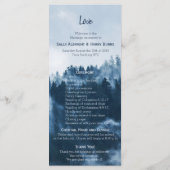 Weddenschap winterbergtanden programmakaart (Achterkant)