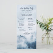 Weddenschap winterbergtanden programmakaart (Staand voorkant)