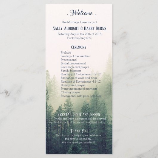 Weddenschap winterbergtanden programmakaart (Achterkant)