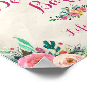 Weddenschap - woestijnborden poster (Hoek)