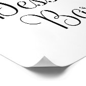 Weddenschap - woestijnborden poster (Hoek)