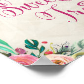 Weddenschap - woestijnborden poster (Hoek)